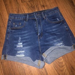 Jean shorts